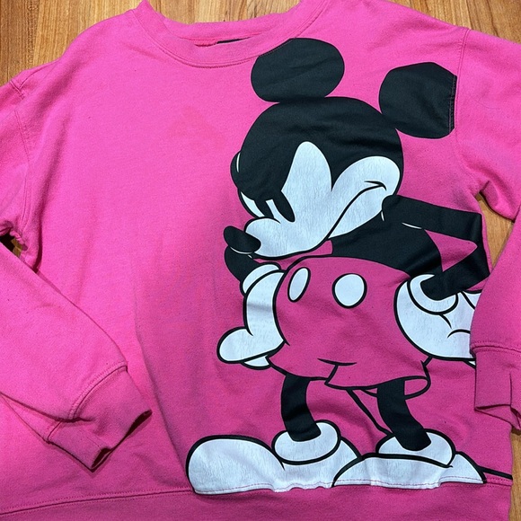 Pink Mickey Mouse Sweater - Picture 2 of 4